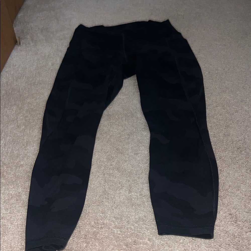 RBX Black Camouflage Leggings